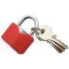 Spares2go Complete Ladder Security Chain Kit with Wall Brackets Locking Bar Padlock Set (Pack of 2)