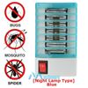 Electric Mosquito Killer Lamp Bug Insect Zapper Night Light LED Repellent Trap