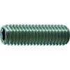 TRUSCO B770830 Hex Socket Set Screws, Flat Point, Stainless Steel, M8x30, 5 Pieces