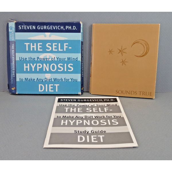 The Self-Hypnosis Diet  Audio CD By Steven Gurgevich, Ph.D  3-discs & Guide