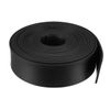 sourcing map Solid Rectangle Rubber Seal Strip 15mm Wide 5mm Thick, 1 Meter Long Black