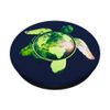 Sea Turtle Earth Day Tee PopSockets Swappable PopGrip