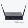 Pro 2 Channel UHF Wireless Dual Microphone Cordless Handheld Mic System US Stock