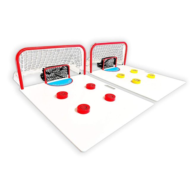 Sauce Toss: The Premium Hockey Sauce Pass Game for Playing, Passing, Training, Trick Shots and More - Tailgate Friendly and Portable Hockey Game, Supreme