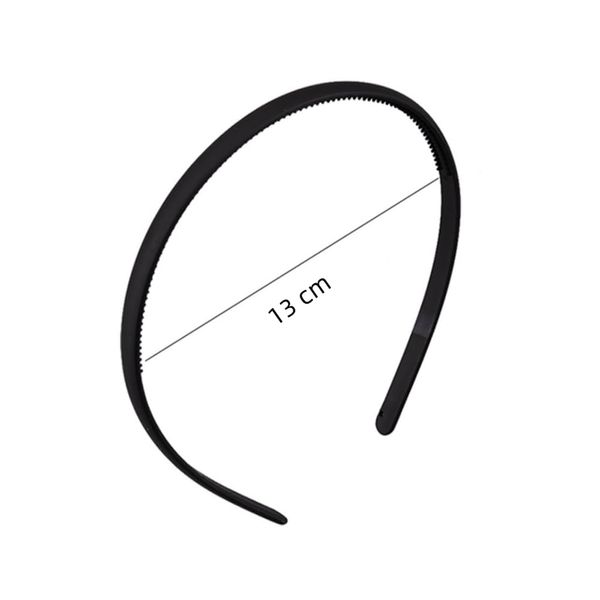 Haarbänder, schlanke schwarze Haargummis, Stirnband Haarschmuck für Frauen, Mädchen