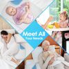 Reusable Incontinence Bed Pads (2 Pack) Washable 18x24 Inch Waterproof Protector