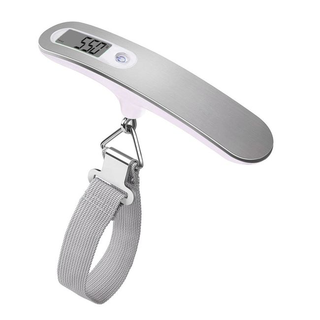 Weight 110lb / 50kg Portable Travel LCD Digital Hanging Luggage Scale  Electronic for sale online