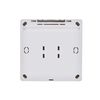 sourcing map Push to Exit Button Release Switch Door Access Control System PC Panel 86mmx86mm 12V 3A White
