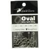 Studio Composite Oval Wire Split Ring Long 12mm-15mm Silver Long 12mm