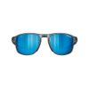 Julbo Men's Classic Rectangular Sunglasses, Brilliant/Black Tryearsluing Black, L