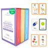 Preschool Learning Essentials | Letters, Numbers, Shapes, Colors | Brainstrong Premium | Three Boxes, 170 Flashcards