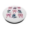 Coquette Bow Educational Technologist Tech Girl Mom Mama PopSockets Adhesive PopGrip
