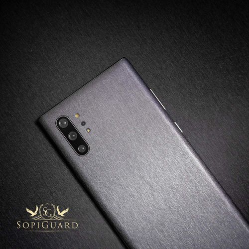 SopiGuard Skin for Microsoft Surface Pro 7 Precision Cut Rear and Sides Sticker Vinyl Wrap (3M Brushed Gunmetal Gray)