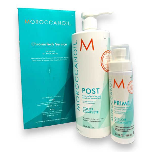 Moroccanoil ChromaTech Service Salon Kit ChromaTech Prime/Post NEW IN BOX