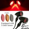 2X Universal Motorcycle LED Turn Signals Lights Bullet Direction Indicator Lamps