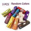 3 Pcs Lipstick Case Classic Woven Satin Lipstick Holder Retro Flower Lipstick Organiser Lipstick Box with Makeup Mirror Cosmetic Storage Kit for Women Girls(Random Colors)
