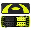 31" Adjustable Exercise Step Platform, 3-Level Height Non-Slip Surface Yellow