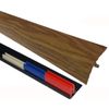 Medium Oak Adhesive Threshold Strip 38mm x 90cm Multi Floor Adjustable Height & Pivot as Required