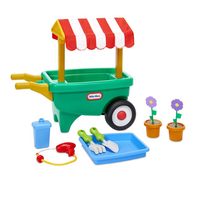 Little Tikes 2-in-1 Garden Cart and Wheelbarrow