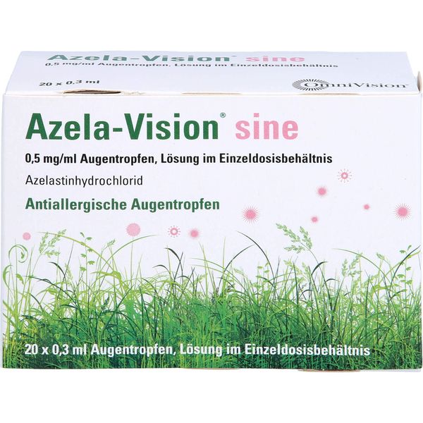 Azela Vision Sine EDO Eye Drops 20 x 0.3 ml