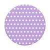 Polka Dot Pattern Easter Basket Stuffer Gift Lavender White