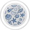 Blue Seashell Summer PopSockets PopGrip for MagSafe