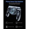 Phone Game Grip, Semiconductor Radiator, Adjustable Mobile Controller Handle Holder with Colorful Light Effect, Fan Cooling, for, IOS