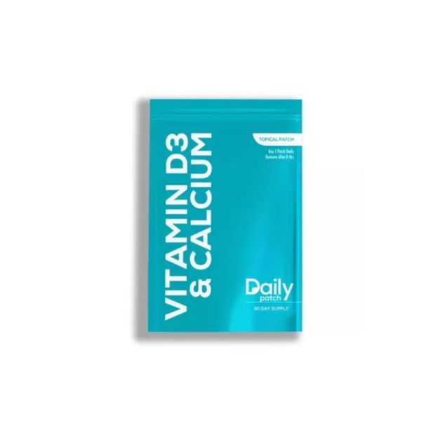 Daily Patches Vitamin D3/Calcium Plus Topical Patch 30-patches