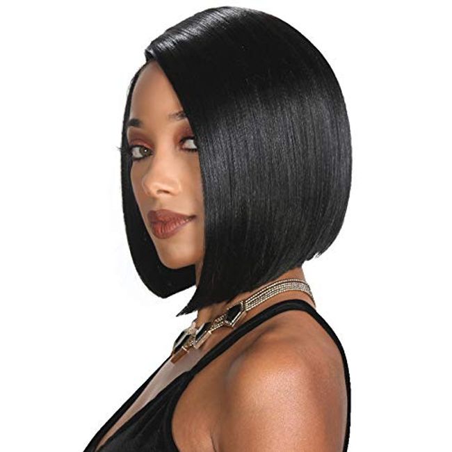 Zury Sis Synthetic Sassy 6" Deep Half Moon Part Wig - H MAX (LIME)