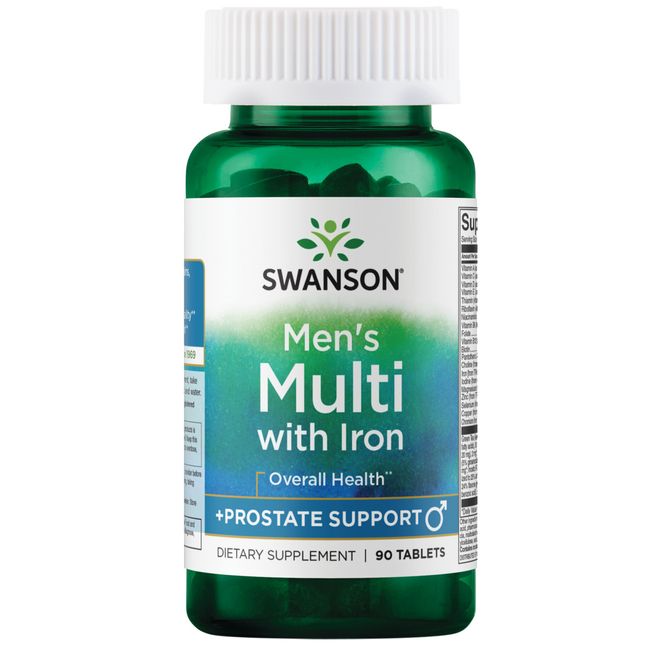 Swanson Multivitamin Men's Prime Tablets, 90 Count