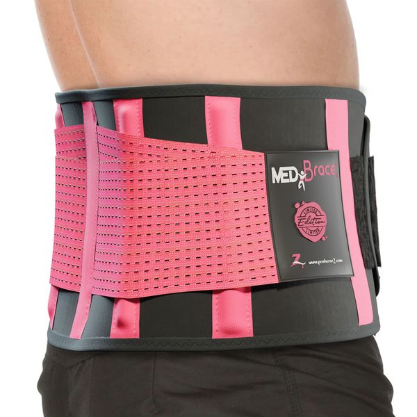 MEDiBrace Back Support Belt Limited Edition Men and Women’s Lower Lumbar Brace for Sciatica Pain Relief