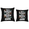 Kendra Personalized Very Demure Very Mindful Kendra Name Throw Pillow