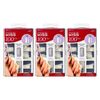 KISS 100 Acrylic Plain Nails (3 PACK, Square Tip)