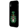 Skull Shamrock Hat Case for iPhone XR