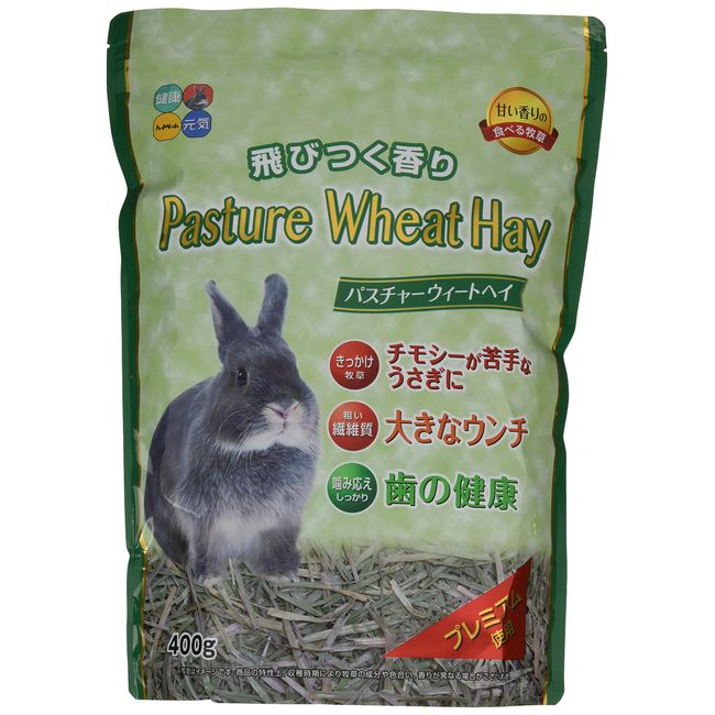 Hypet Pasture Wheat Hay 400 Grams (x1)