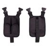 POYOLEE Shoulder Holster for Pistols, Adjustable Vertical Gun Holster with Double Magazine Pouch, Universal Concealed Carry Holster Fits Compact to Large Handguns Black