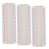 KKHMF 3pcs MB-102 830 Tie Point Breadboard Solderless Breadboard Printed Circuit Lab Board