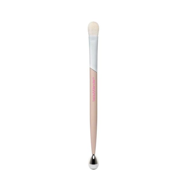 beautyblender Shady Lady All-Over Blending Eyeshadow Brush and Cooling Anti-Puff Eye Roller for Dark Circles