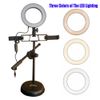 Sell Phone Holders Microphone Bracket Desktop Selfie Ring Beauty LED Lighting