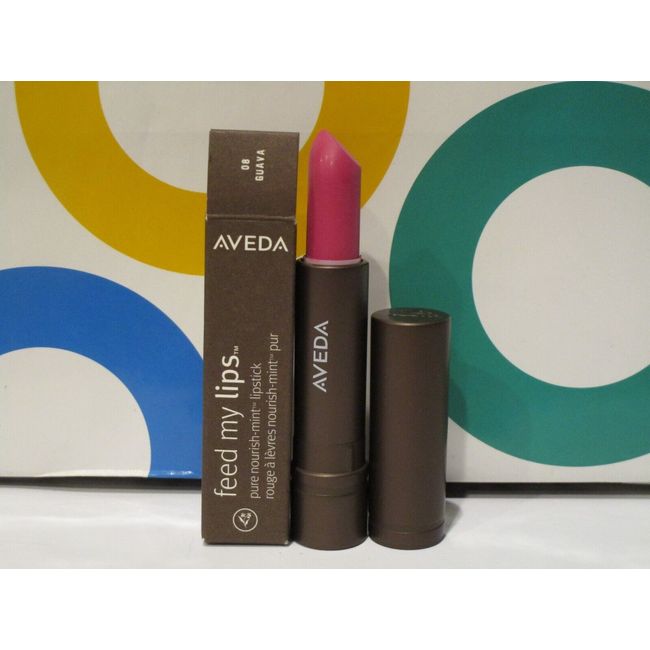 AVEEDA ~ POUR NOURISH MINT LIPSTICK ~ # 08 GUAVA ~ .12 OZ