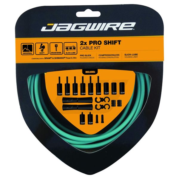 Jagwire Unisex Adults' Cable Kit Sky White
