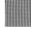 Lush Decor Gingham Check Yarn Dyed Table Runner, 13" x 72", Off-White & Black