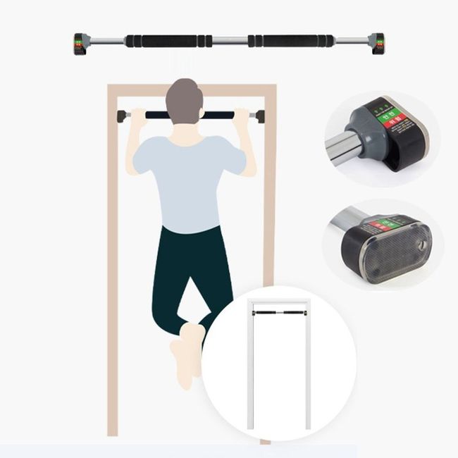 Trade MALL I-Warner hard lock home door frame pull-up bar, Trade MALL F297 iron bar KPB-2