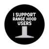 I Support Range Hoods Users Kitchen Appliance Cooking Vents PopSockets Adhesive PopGrip
