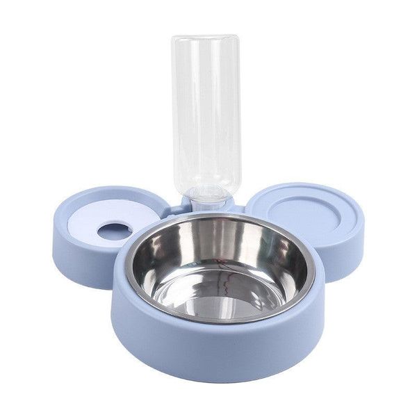 Stainless Steel Automatic Pet Water Dispenser - Blue