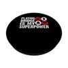 Playing Bridge Is My Superpower Player Card Game PopSockets Adhesive PopGrip