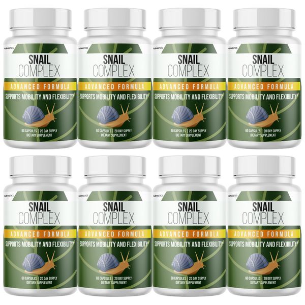 Snail Complex Joint Health Support, Advanced Formula,Mobility- 8 Bots Official