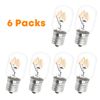 6PC 8206232A Microwave Light Bulb 40W E17 125V Replacement for Whirlpool Maytag