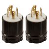 NEMA L17-30 Grounding Locking Plug, 30A 600V AC, 3 Pole 4 Wire, cUL Listed (2)