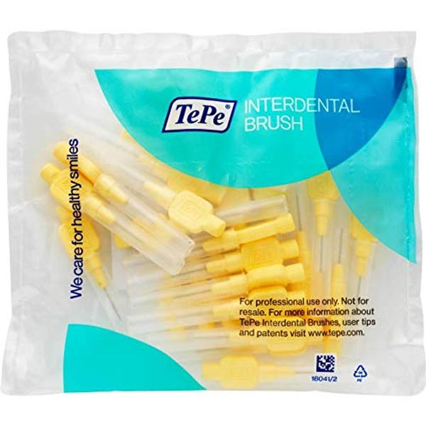 TePe Interdental Brushes X-soft Light Yellow 0.7 mm Pack of 25